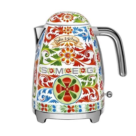 dolce gabbana wasserkocher|Smeg Limited Edition D&G KLF03 Kettle 1,7l .